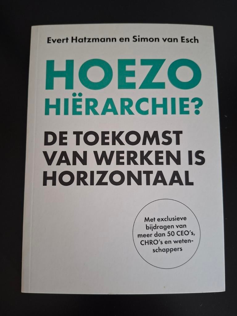 Hoezo Hiërarchie? De Toekomst van Werken is Horizontaal, Ophalen of Verzenden, Zo goed als nieuw, Management, Evert Hatzmann en Simon van Esch