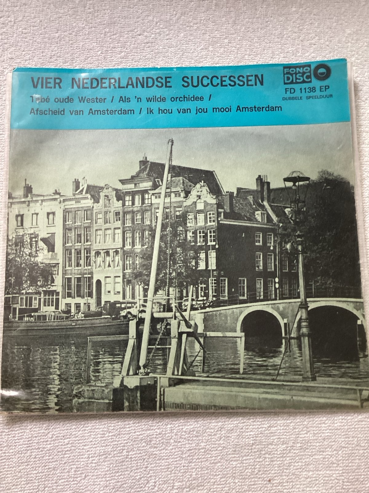 Zeldzame EP: Vier Nederlandse Successen - Fono-Disc FD 1138, Cd's en Dvd's, Vinyl Singles, Gebruikt, Nederlandstalig, EP, EP, 7 inch