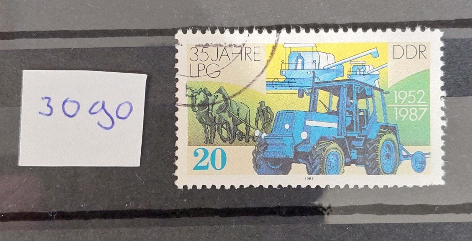 DDR Postzegel 3090, Ophalen of Verzenden, DDR, Gestempeld