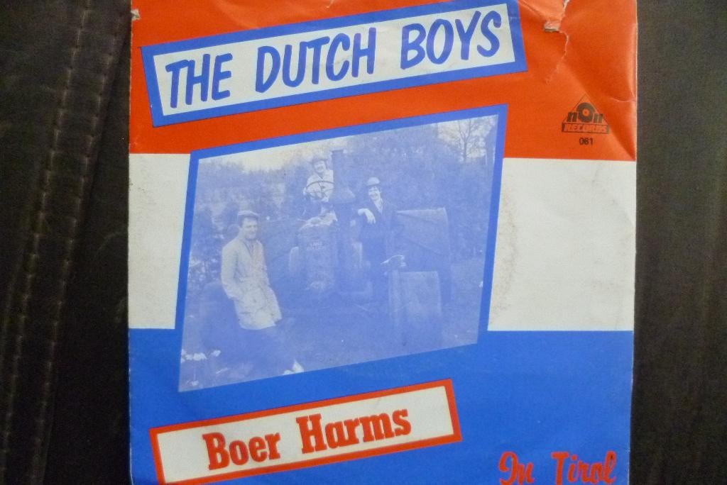 the dutch boys - boer harms, Cd's en Dvd's, Vinyl Singles, Zo goed als nieuw, Single, Nederlandstalig, 7 inch, Ophalen of Verzenden