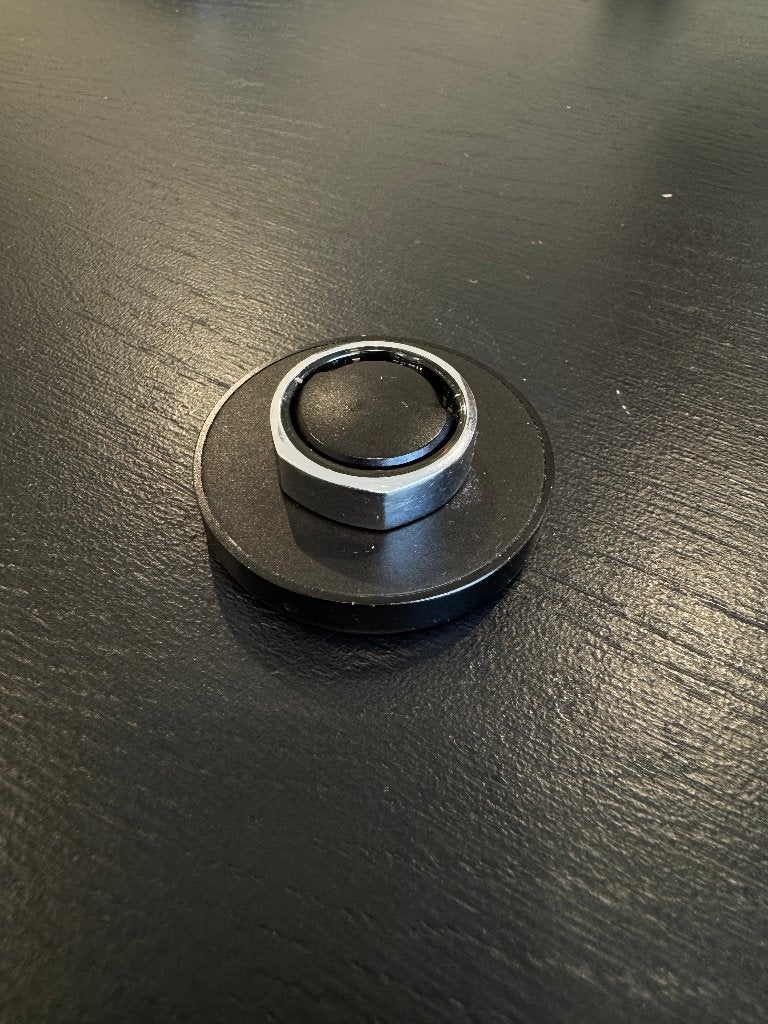 Oura Ring Gen 3 - Maat 11 - Zilver met oplader, Oura, IOS, Ophalen of Verzenden, Zo goed als nieuw