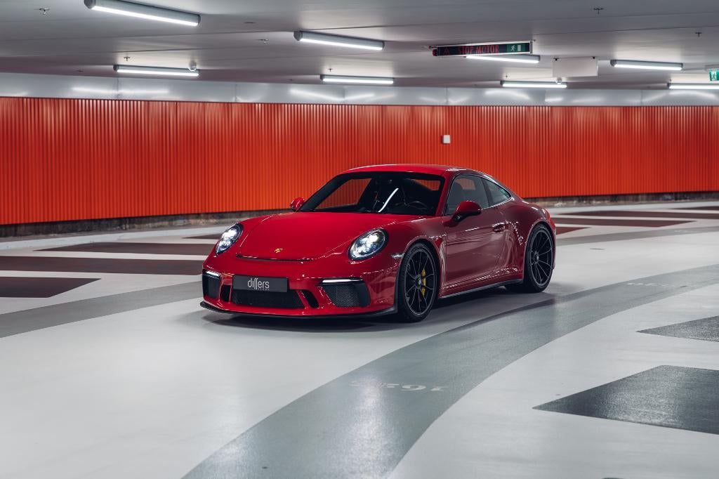 Porsche 911 991.2 GT3 Touring, Auto's, Achterwielaandrijving, Leder en Stof, Bedrijf, Handgeschakeld
