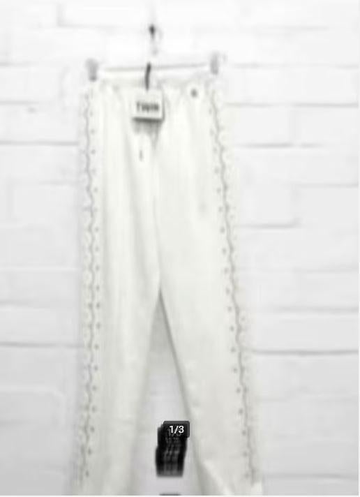 TWINSET - MYTWIN - Luxe Jogger maat XXS - Nieuw - TWINSET, Twinset, Wit, Nieuw, Ophalen of Verzenden