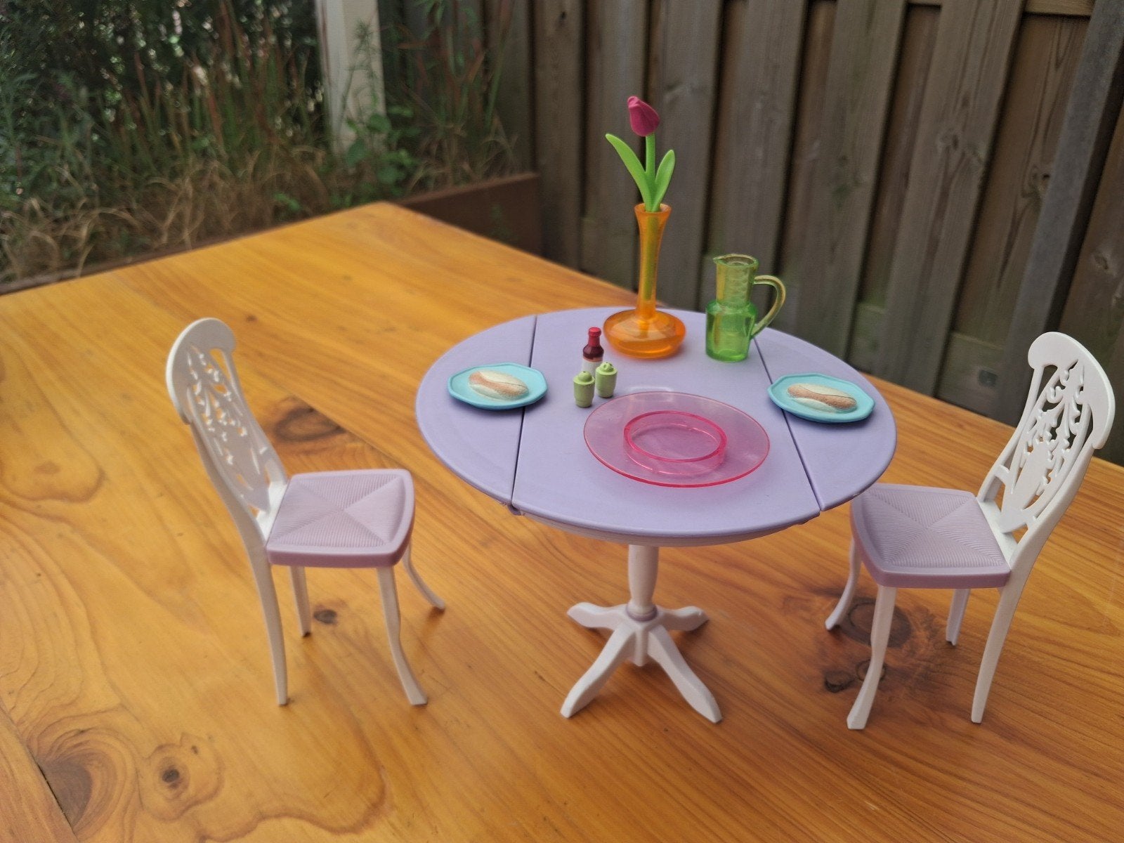Barbie Table set, Ophalen of Verzenden, Gebruikt