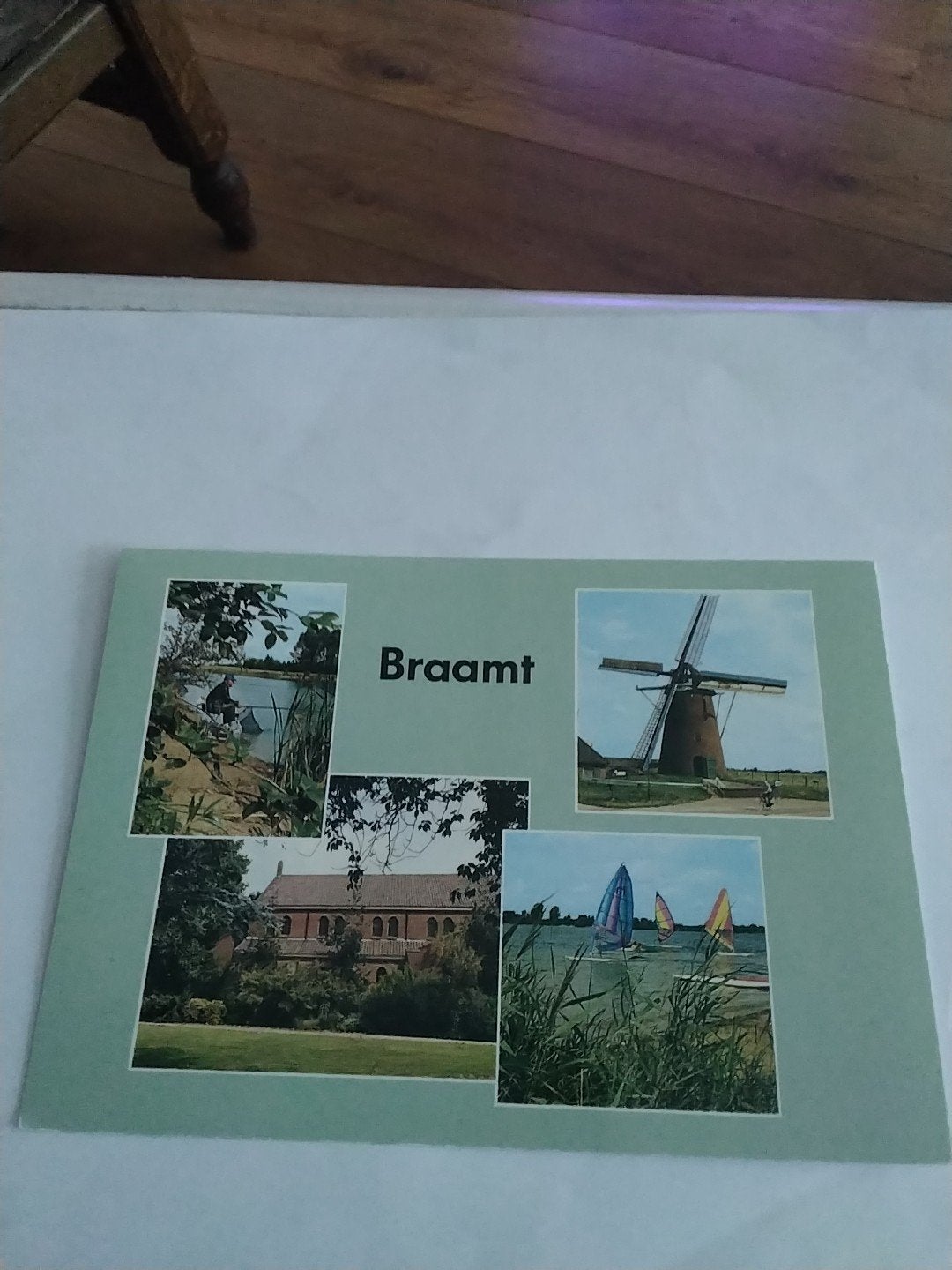 Oude ansichtkaart Braamt - Gelopen, Verzamelen, Ophalen of Verzenden, 1980 tot heden, Gelopen, Gelderland