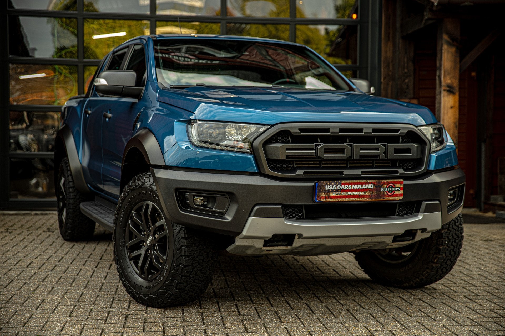 Ford Ranger 2.0 EcoBlue Raptor (bj 2021), Automaat, Gebruikt, Blauw, Origineel Nederlands