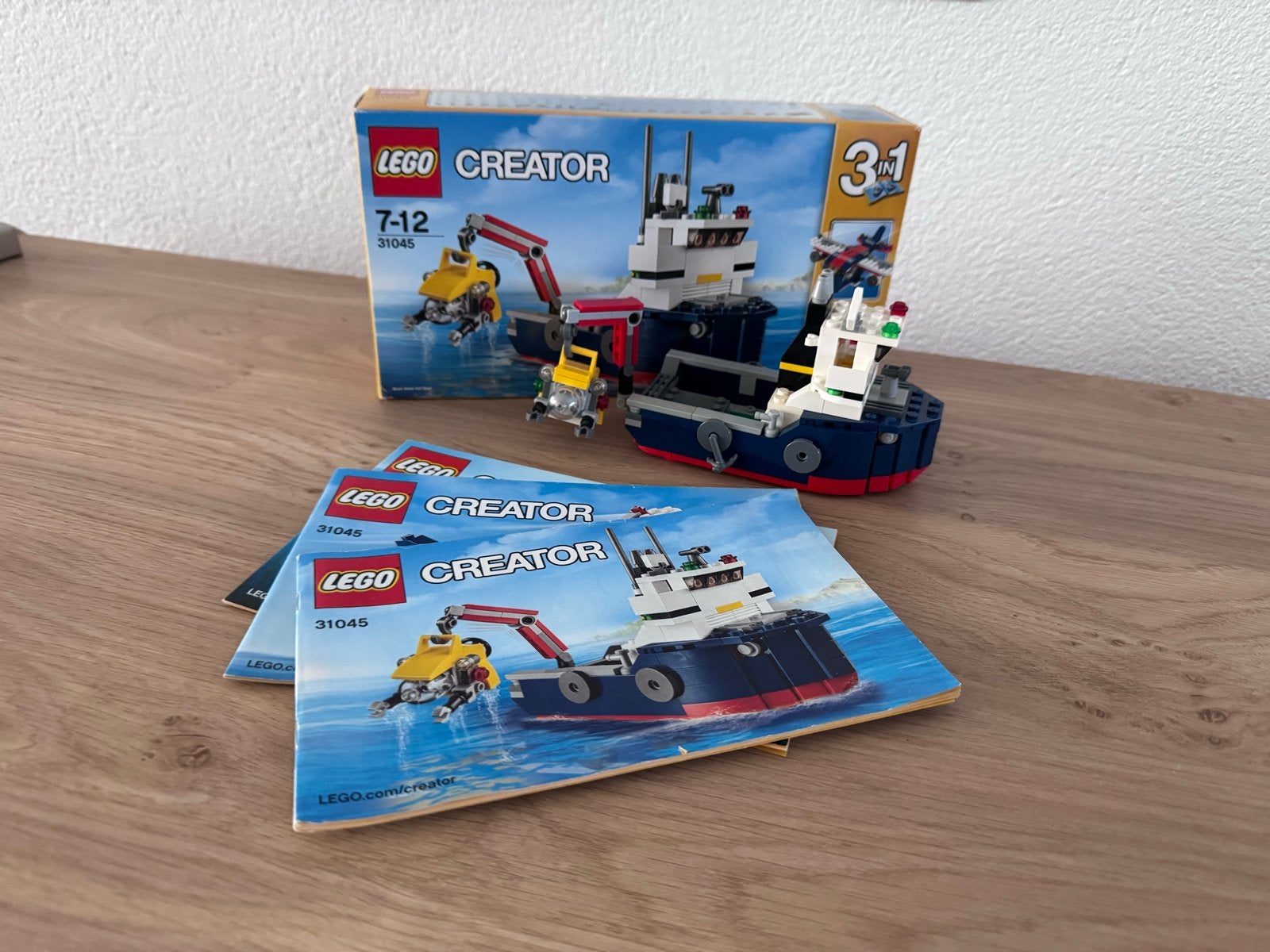 Lego Creator 31045 Oceaanonderzoeker 3-in-1, Gebruikt, Lego, Overige typen, Ophalen of Verzenden