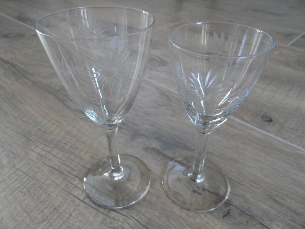 Glazen., Ophalen of Verzenden