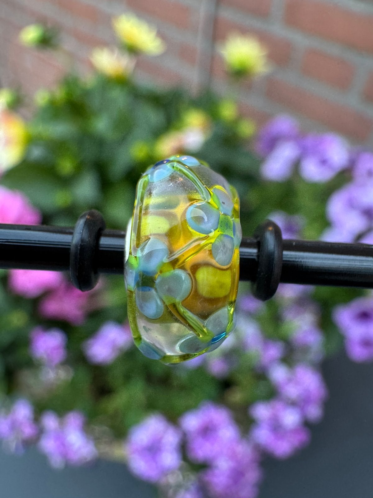 Trollbeads Uniek bloemen CC *NIEUW*, Ophalen of Verzenden, Nieuw, Glas of Kristal, Trollbeads