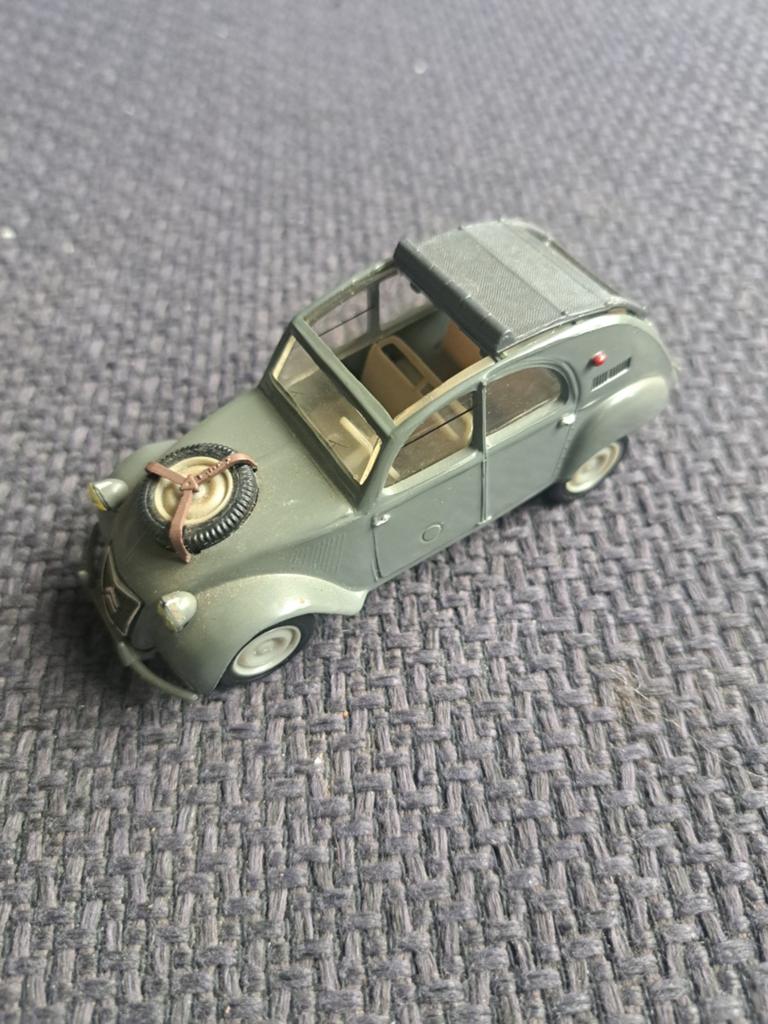 Norev model citroen 2cv 4x4 1961 bv32, Hobby en Vrije tijd, Modelauto's | 1:43, France, Gebruikt, Auto, Norev