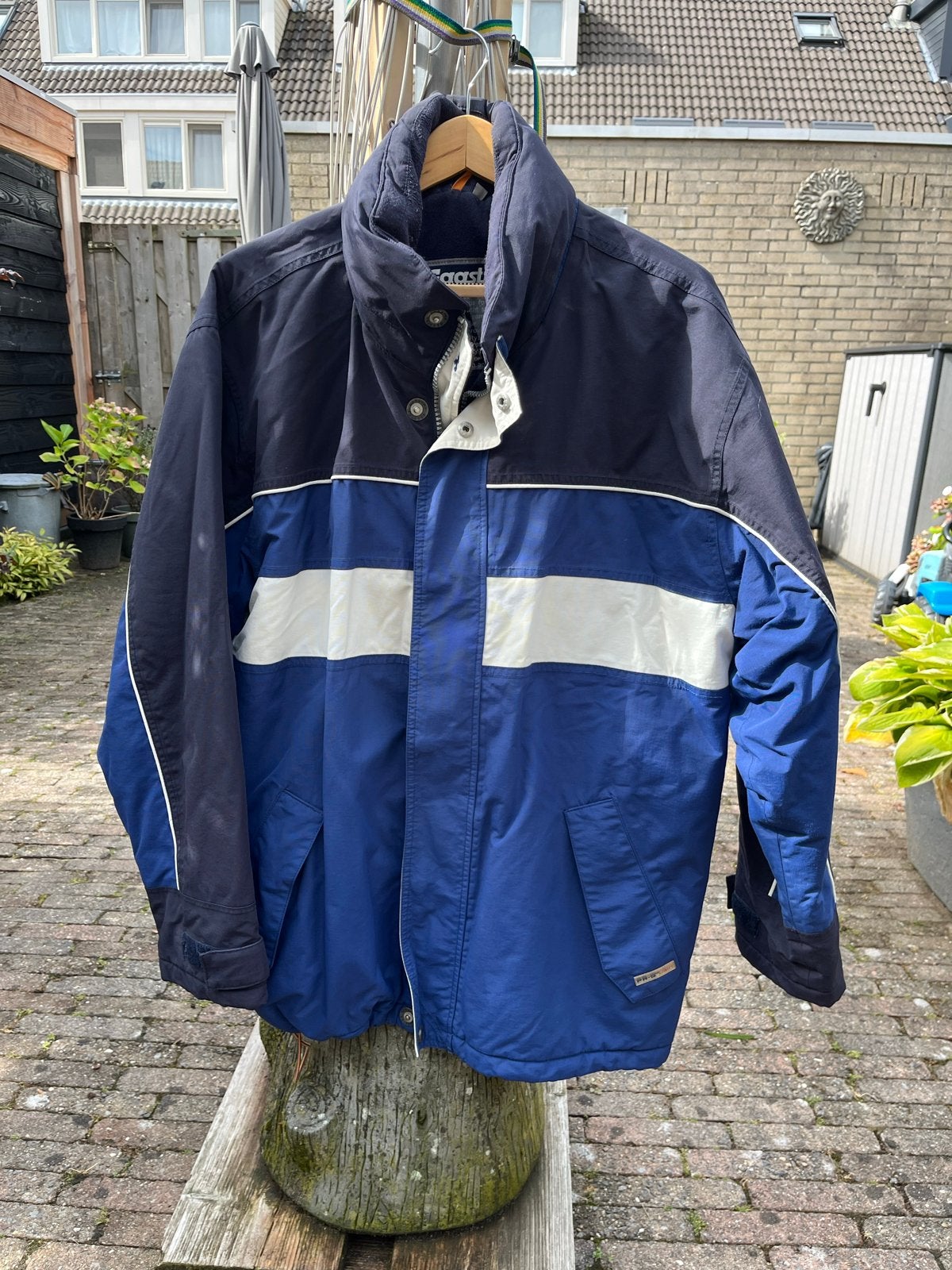 Gaastra heren winterjas - Maat L, Ophalen, Zo goed als nieuw, Maat 52/54 (L), Blauw