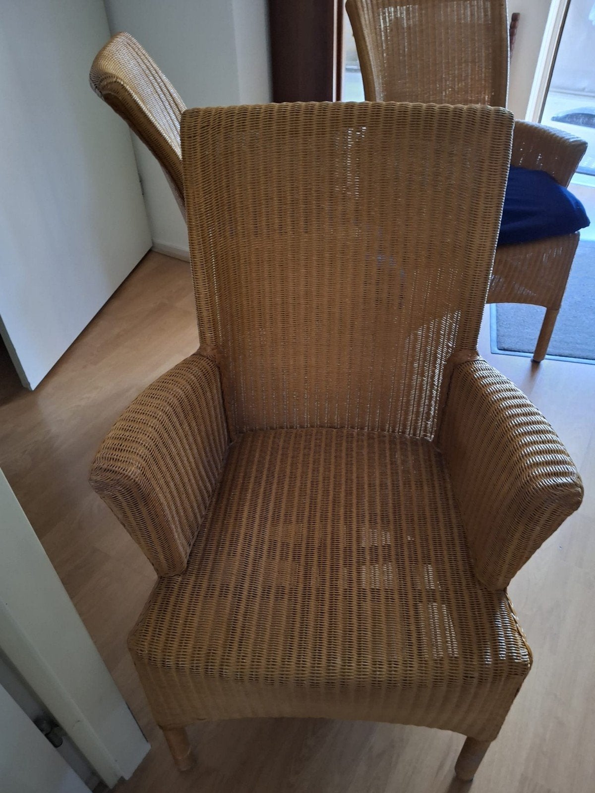 4 Lloyd Loom Originals stoelen, Huis en Inrichting, Ophalen, Gebruikt, Overige kleuren, Klassiek