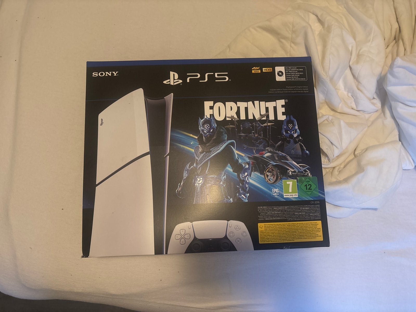 PlayStation 5 Digital Edition met originele DualSense contro, Spelcomputers en Games, Ophalen of Verzenden, Zo goed als nieuw