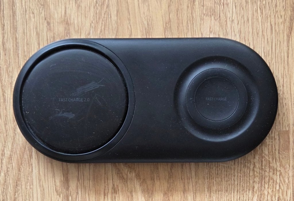 Samsung EP-P5200 wireless duo charger, Ophalen of Verzenden, Gebruikt, Samsung