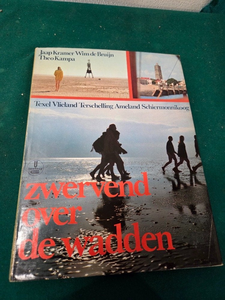 boek zwervend over de wadden 1972, Ophalen of Verzenden