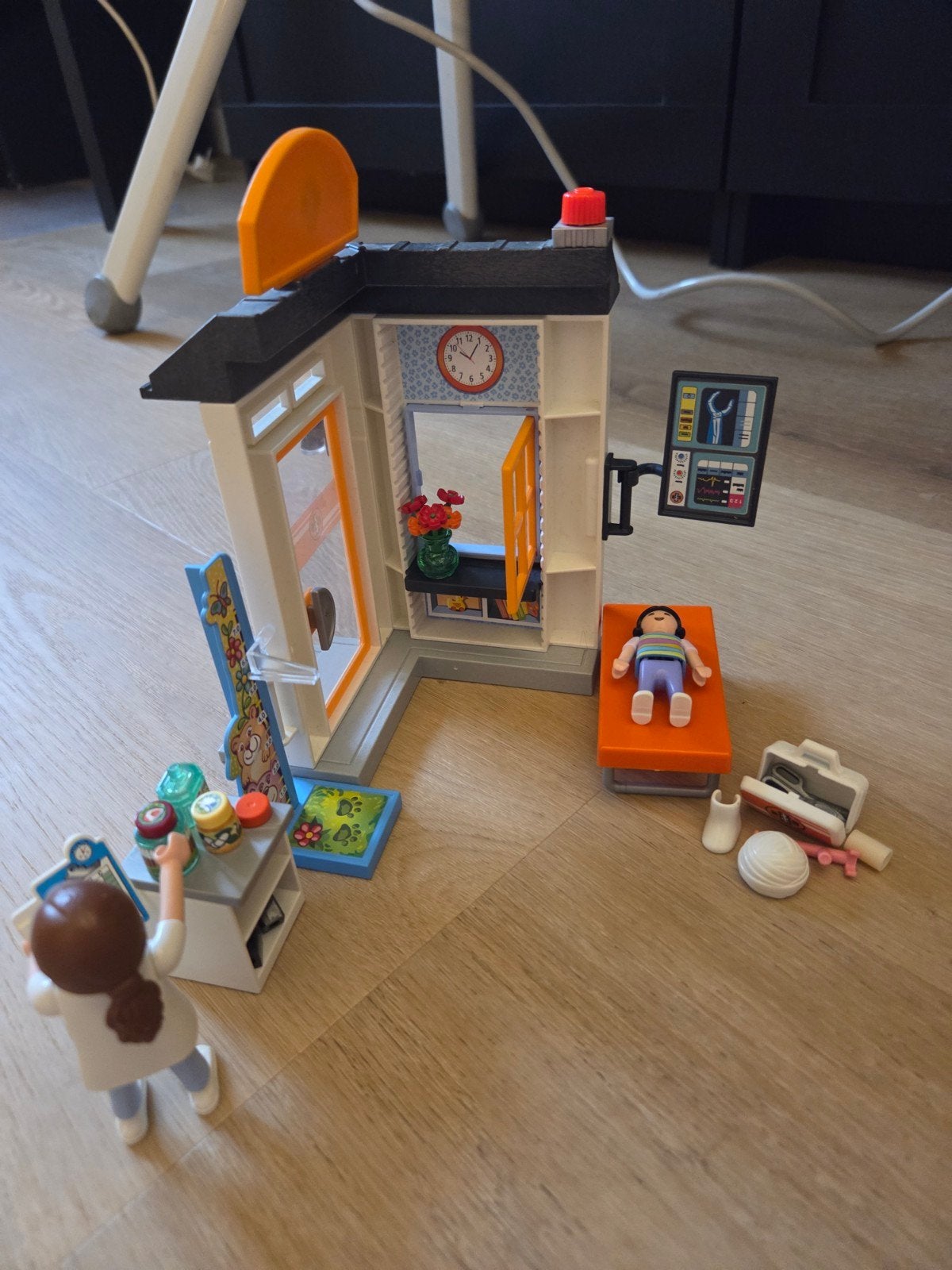 Playmobil Dokterset, Gebruikt, Gebouw, Complete set, Ophalen of Verzenden