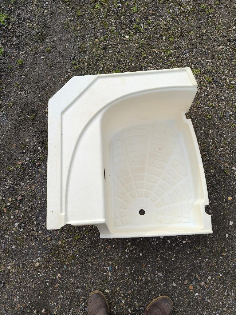 Douchebak, afmeting 70x80 cm., Ophalen of Verzenden, Gebruikt