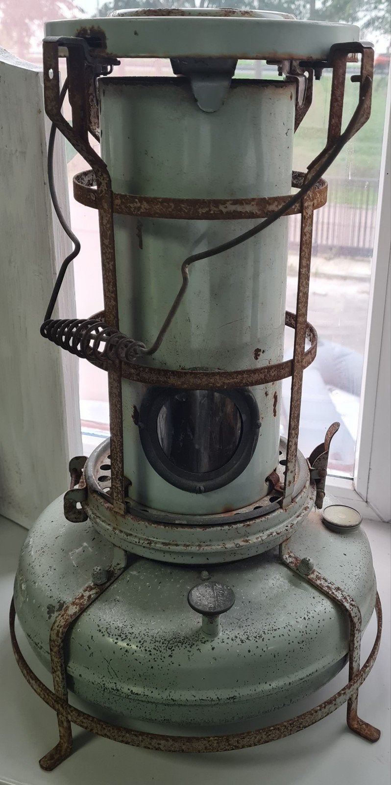 petroleum kacheltje Alladin, Ophalen, Gebruikt, Overige brandstoffen, Petroleumkachel