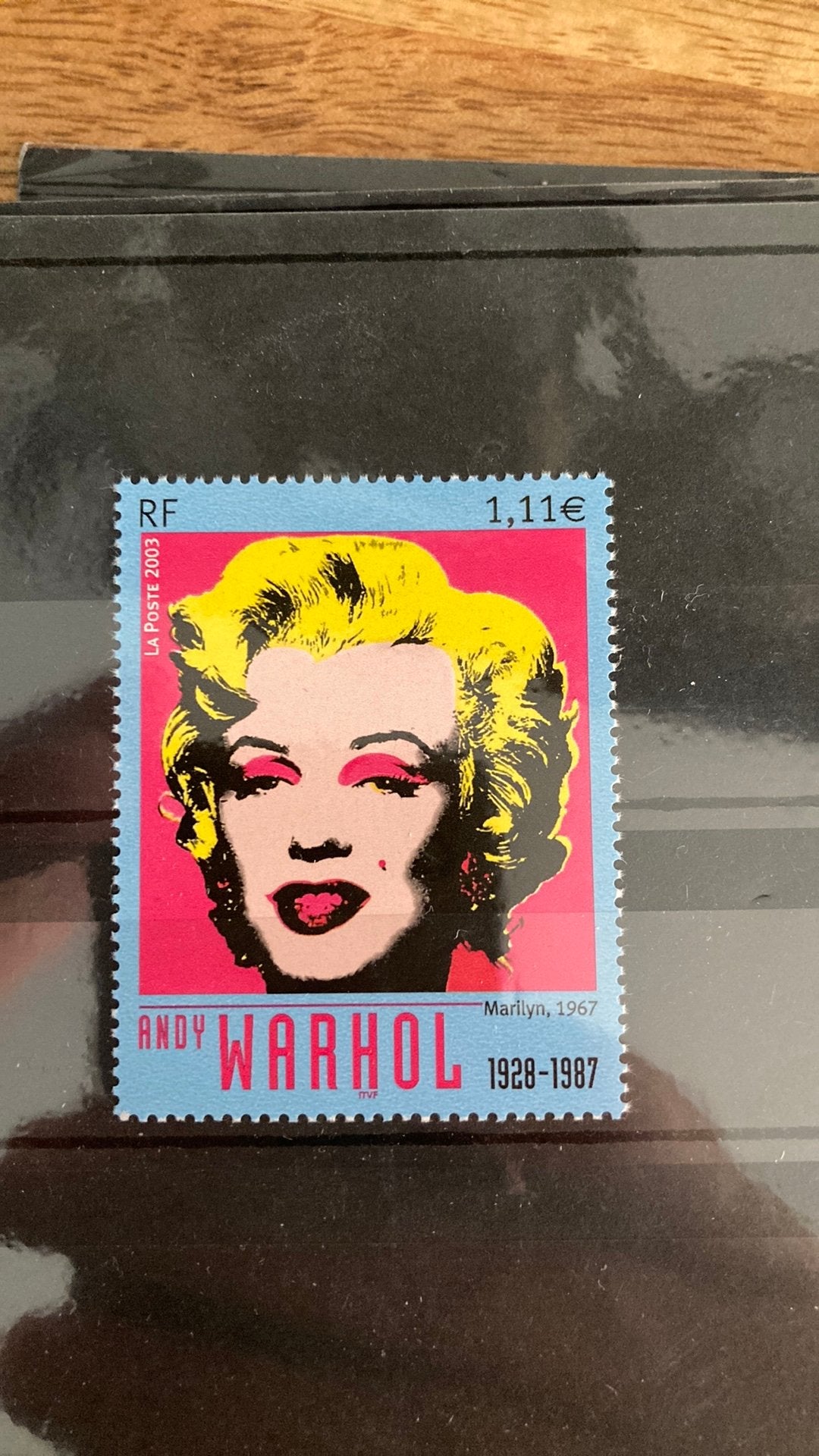 Frankrijk 3628 schilderij andy warhol /1015, Ophalen of Verzenden