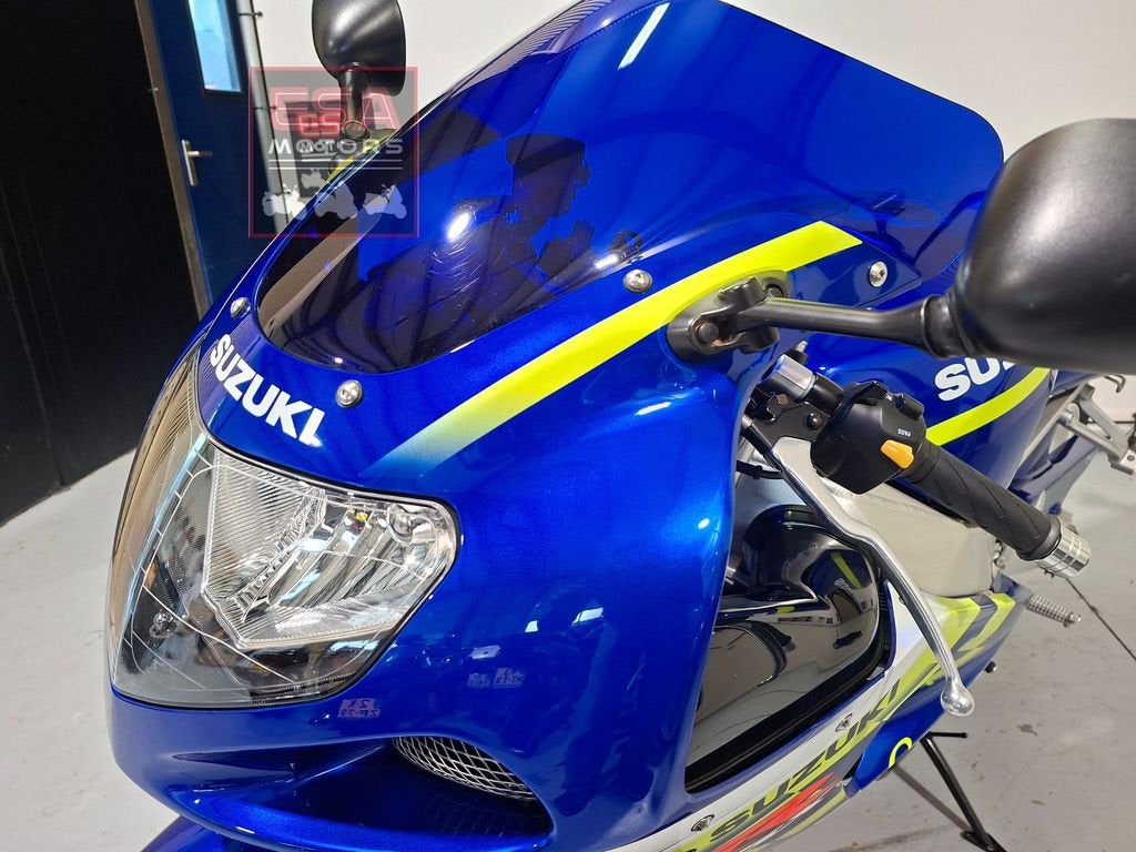 Blauw getint kuipruit Suzuki GSXR 2001-2003 nieuwstaat, Ophalen of Verzenden, Gebruikt
