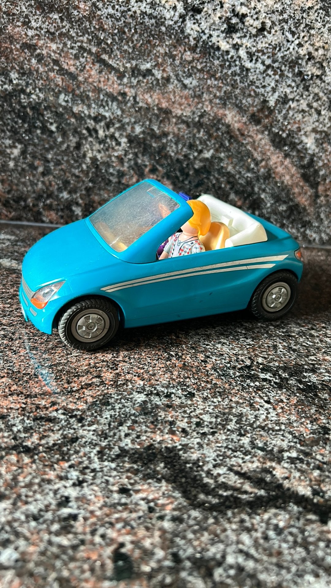 Playmobil auto met kindje, Verzamelen, Ophalen of Verzenden, Gebruikt