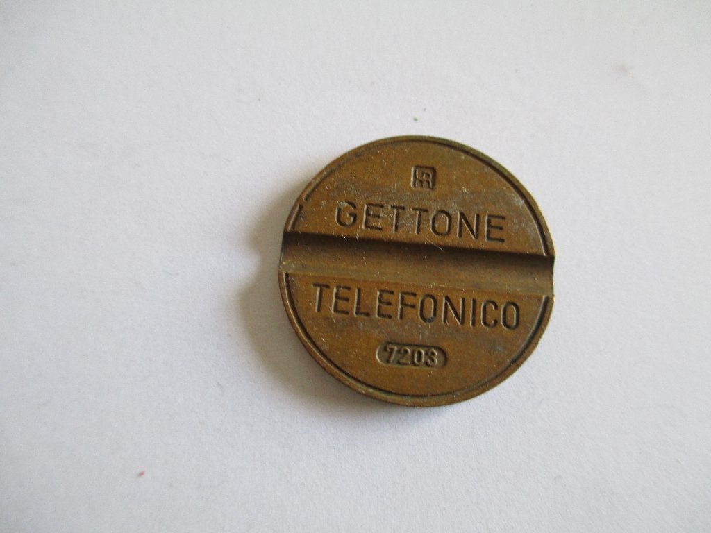 telefoonmunt gettone telefonico 1972-03, Ophalen of Verzenden, Italië