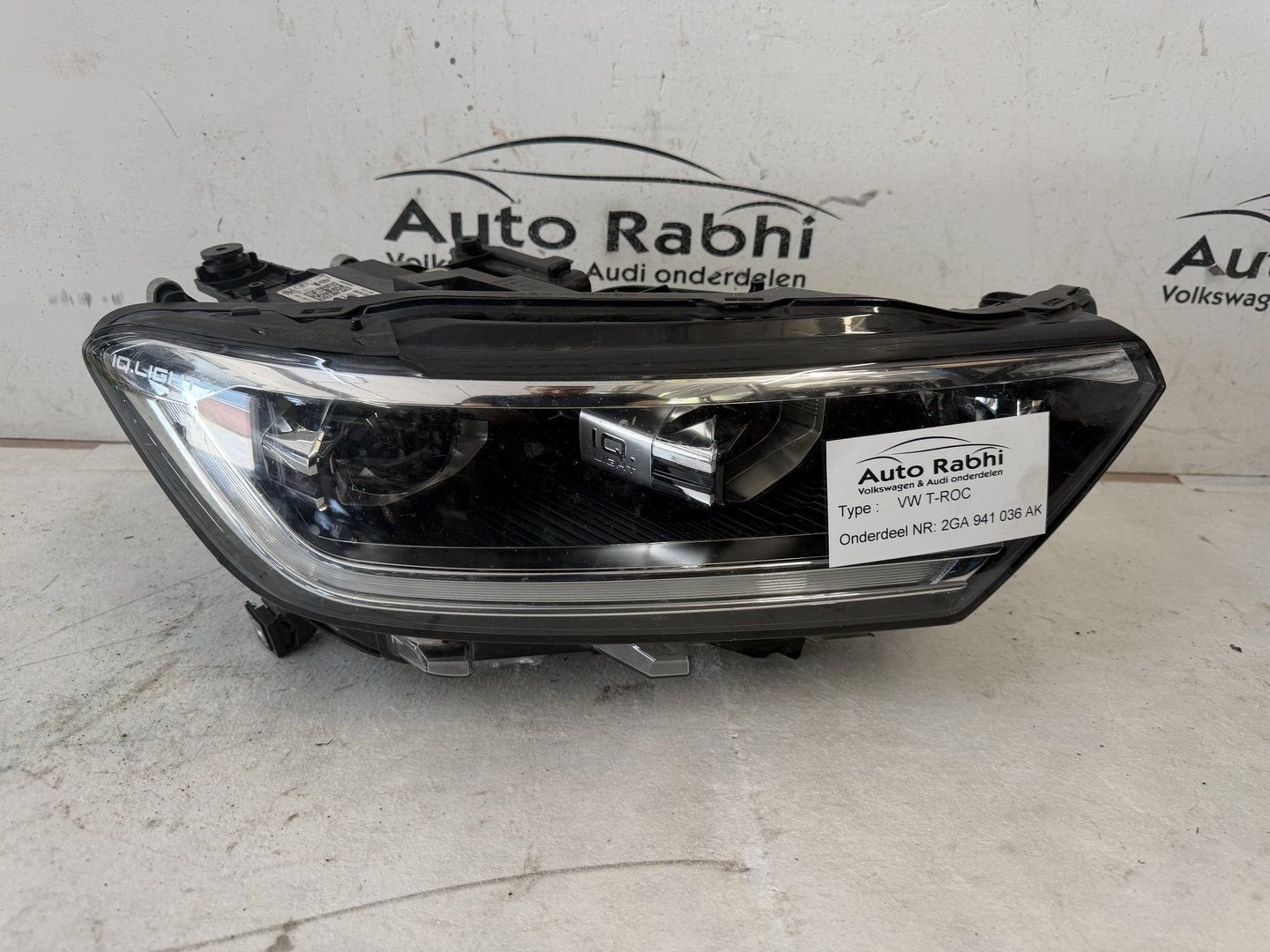 VW T-ROC koplamp rechts IQ light 2GA941036AK, Auto-onderdelen, Gebruikt, -, -, Ophalen of Verzenden