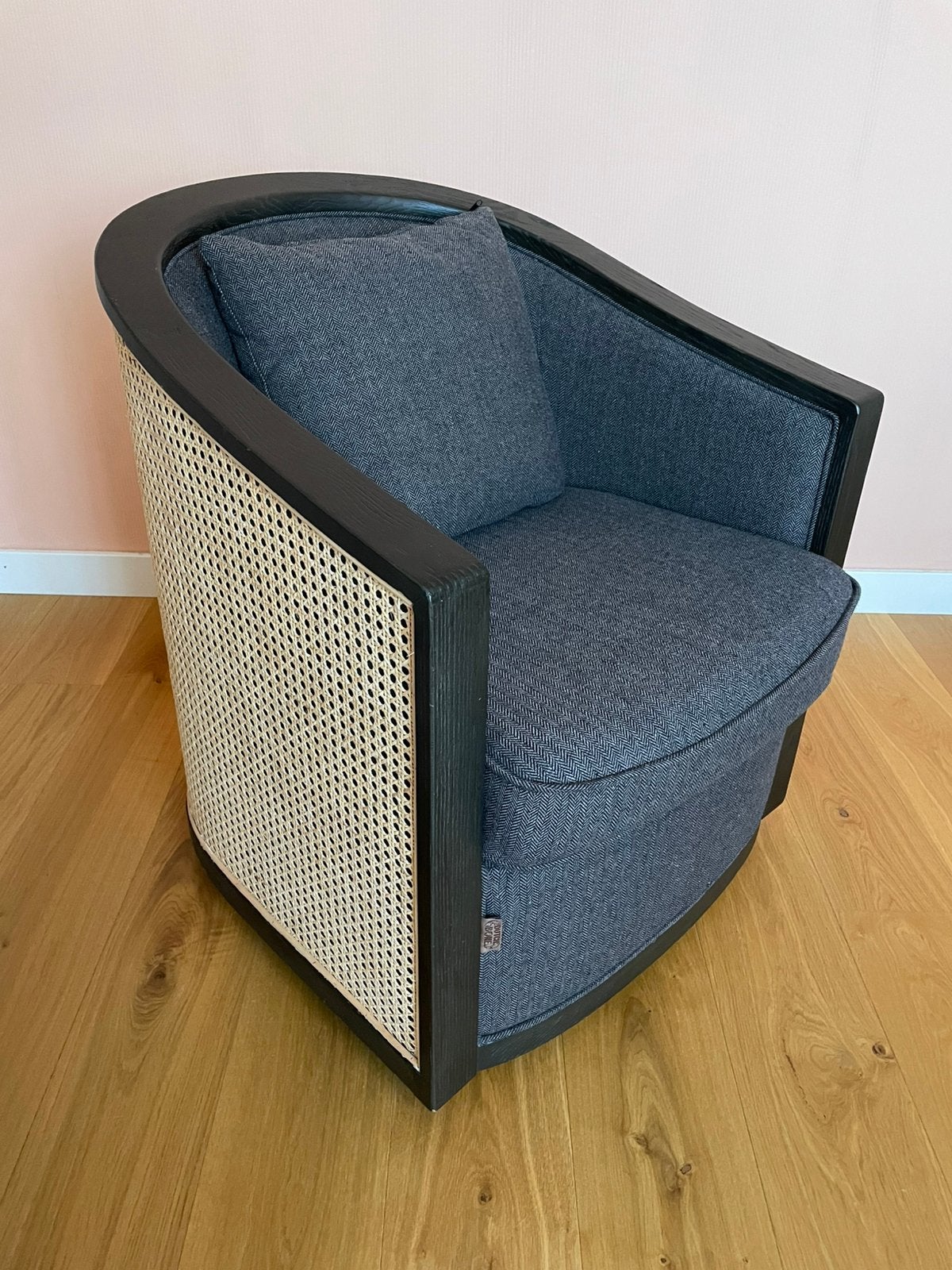 Stoel Dutchbone, Huis en Inrichting, Ophalen, Zo goed als nieuw, Stof, 50 tot 75 cm