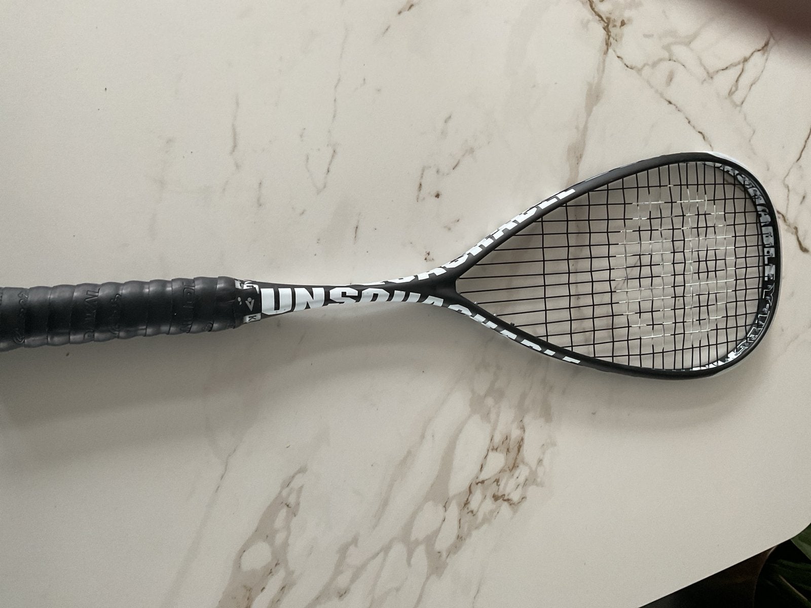 UNSQUASHABLE Y-tec PRO, Sport en Fitness, Ophalen, Zo goed als nieuw, Racket