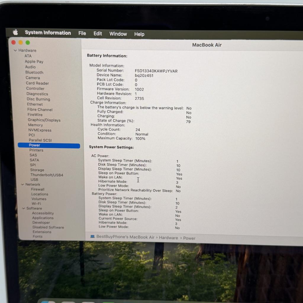 MacBook Air M1 256GB grijs /zeer net /100% batt /garantie, Apple, Zo goed als nieuw, Support@apple.com, Apple Park Way, Cupertino, California