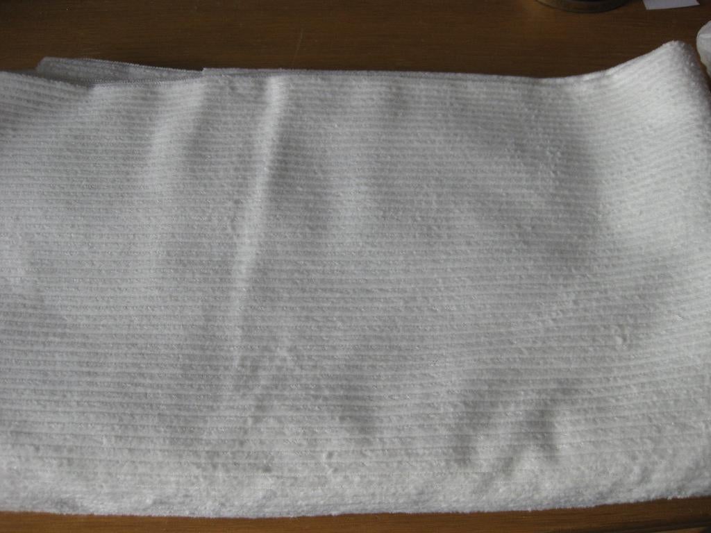 2,55 ribstof van 90 cm breed, 120 cm of meer, Wit, Ophalen of Verzenden, Ribstof