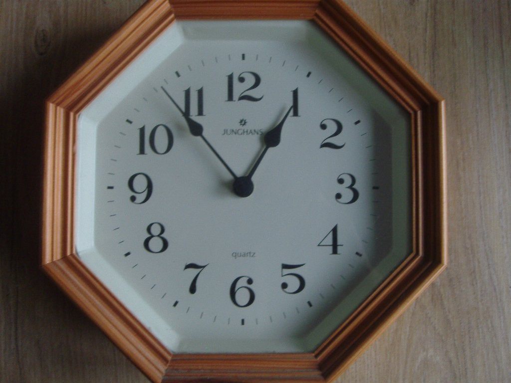 Junghans keukenklok, Ophalen of Verzenden, Gebruikt, Wandklok