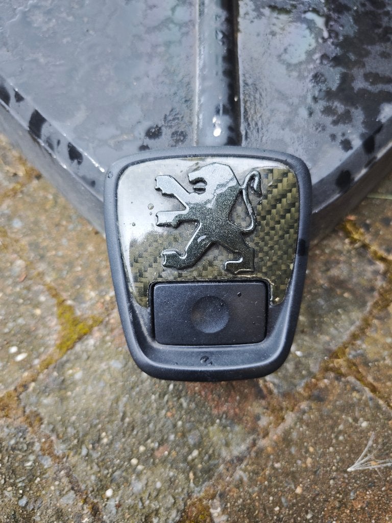 Peugeot 306 carbon kofferslot, Ophalen of Verzenden, Achter, Peugeot, Motorkap