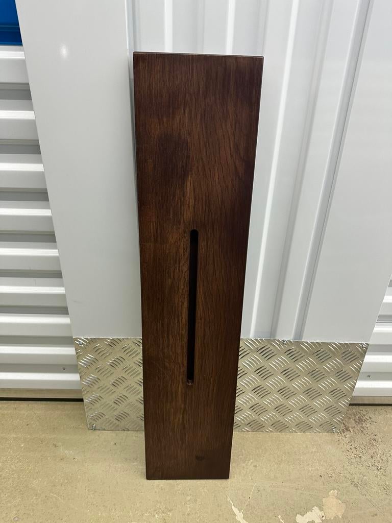 Walnoot badplank eiken hout - 90 centimeter, Ophalen of Verzenden, Nieuw, Bruin