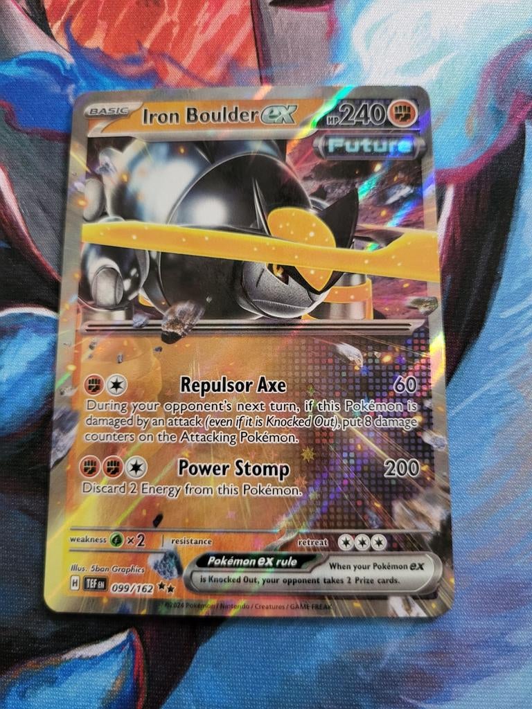 Iron Boulder EX - Temporal Forces #099/162, Ophalen of Verzenden, Zo goed als nieuw