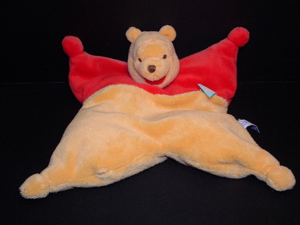 DISNEY BABY KNUFFELDOEKJE BEER WINNIE THE POOH VELOURS, Verzenden, Nieuw, Overige typen