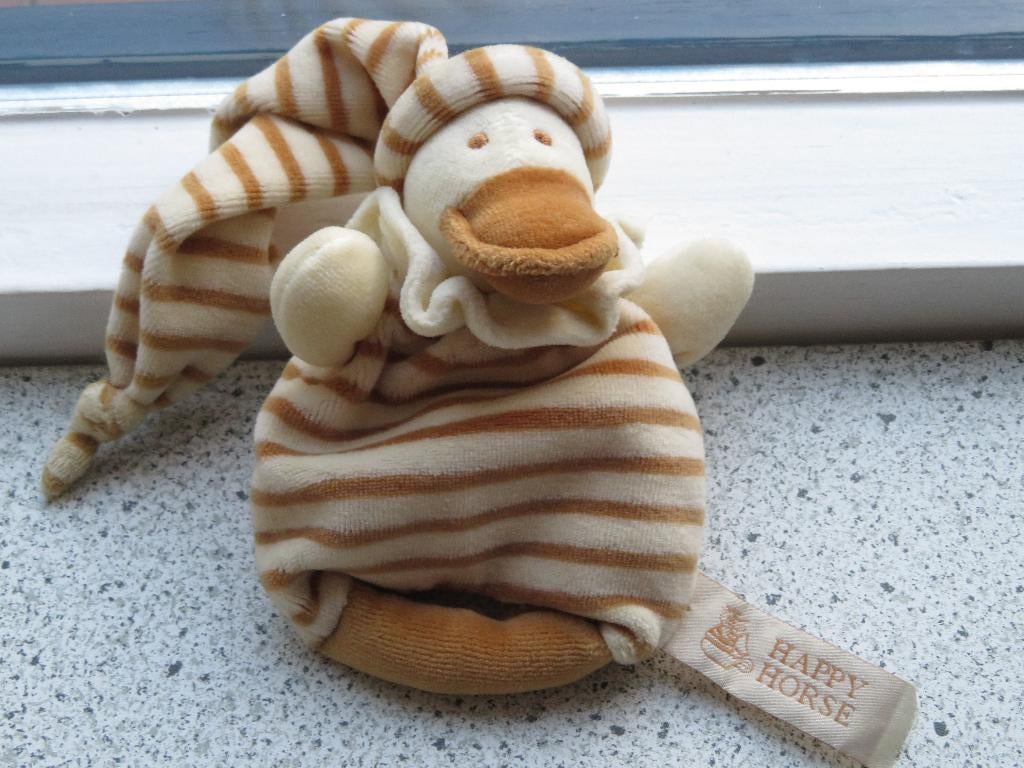 Rammelaar eend of eendje merk Happy Horse uit 2000, Ophalen of Verzenden, Zo goed als nieuw, Eend