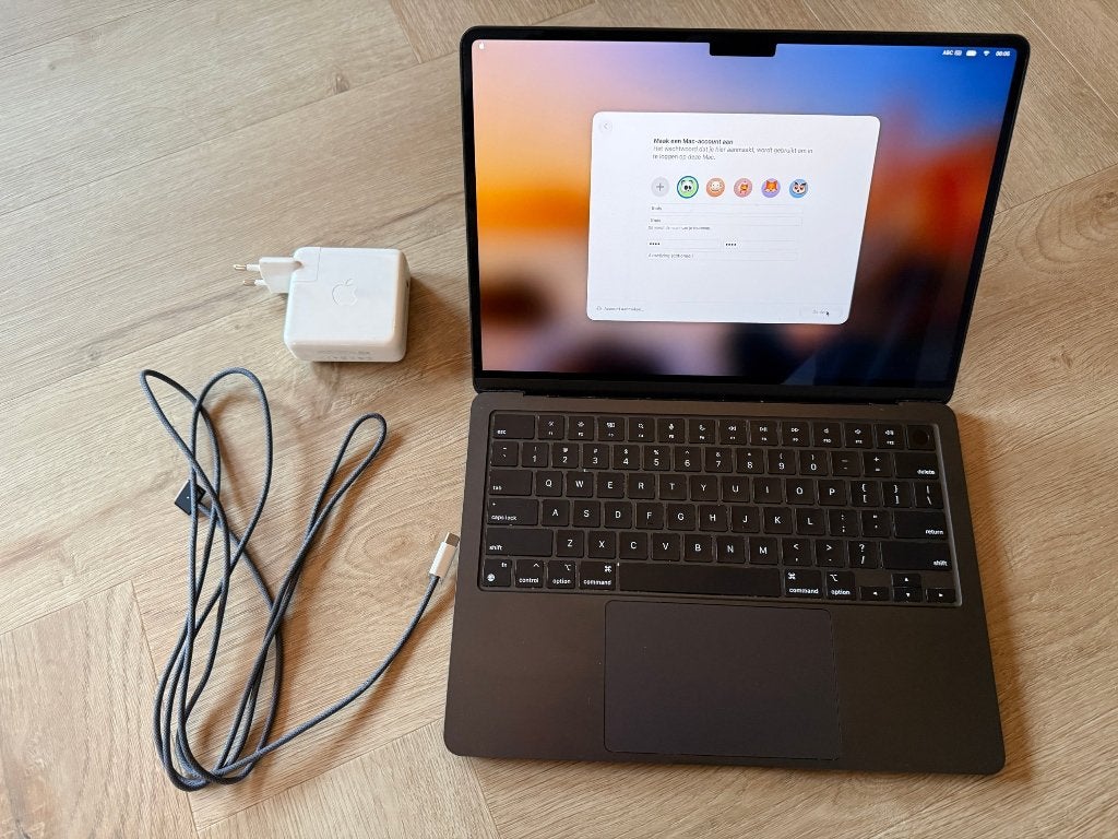 MacBook Air M2 13" 16GB/1TB – Middernacht – Accu 95%, Computers en Software, 1 TB of meer, Qwerty, 13 inch, Ophalen of Verzenden