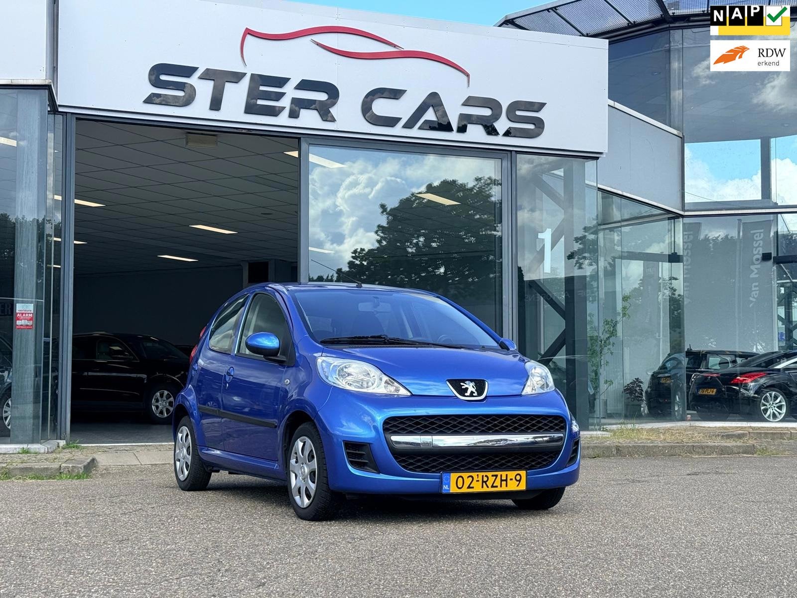 Peugeot 107 1.0-12V XS|Automaat|NAP|Airco|5 Deurs|, Auto's, Gebruikt, 68 pk, Origineel Nederlands, Bedrijf