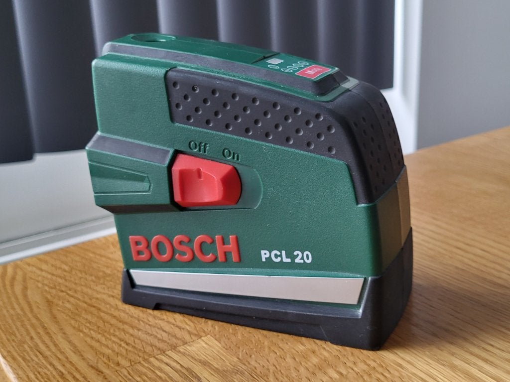 Bosch PCL 20 kruislijn laser (rood), Ophalen of Verzenden, Zo goed als nieuw, Overige meters