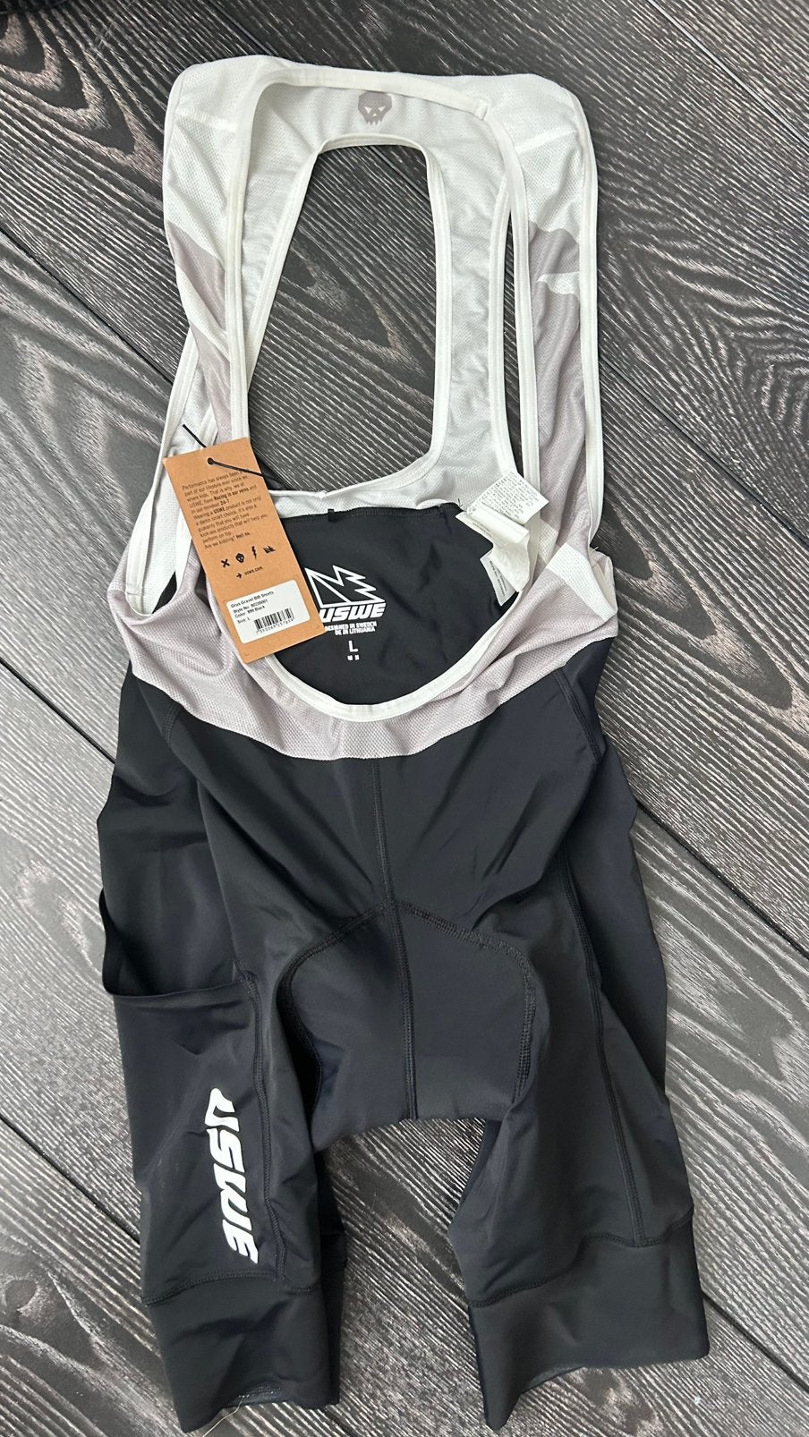 Uswe bibshort maat L fietsbroek, Ophalen of Verzenden, Zo goed als nieuw, Bovenkleding