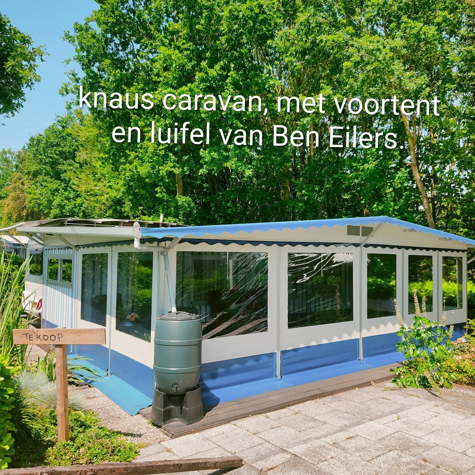 Ben Eilers Voortent & Luifel met Aluminium Constructie, Caravans en Kamperen, Voortenten en Luifels, Zo goed als nieuw, Ophalen