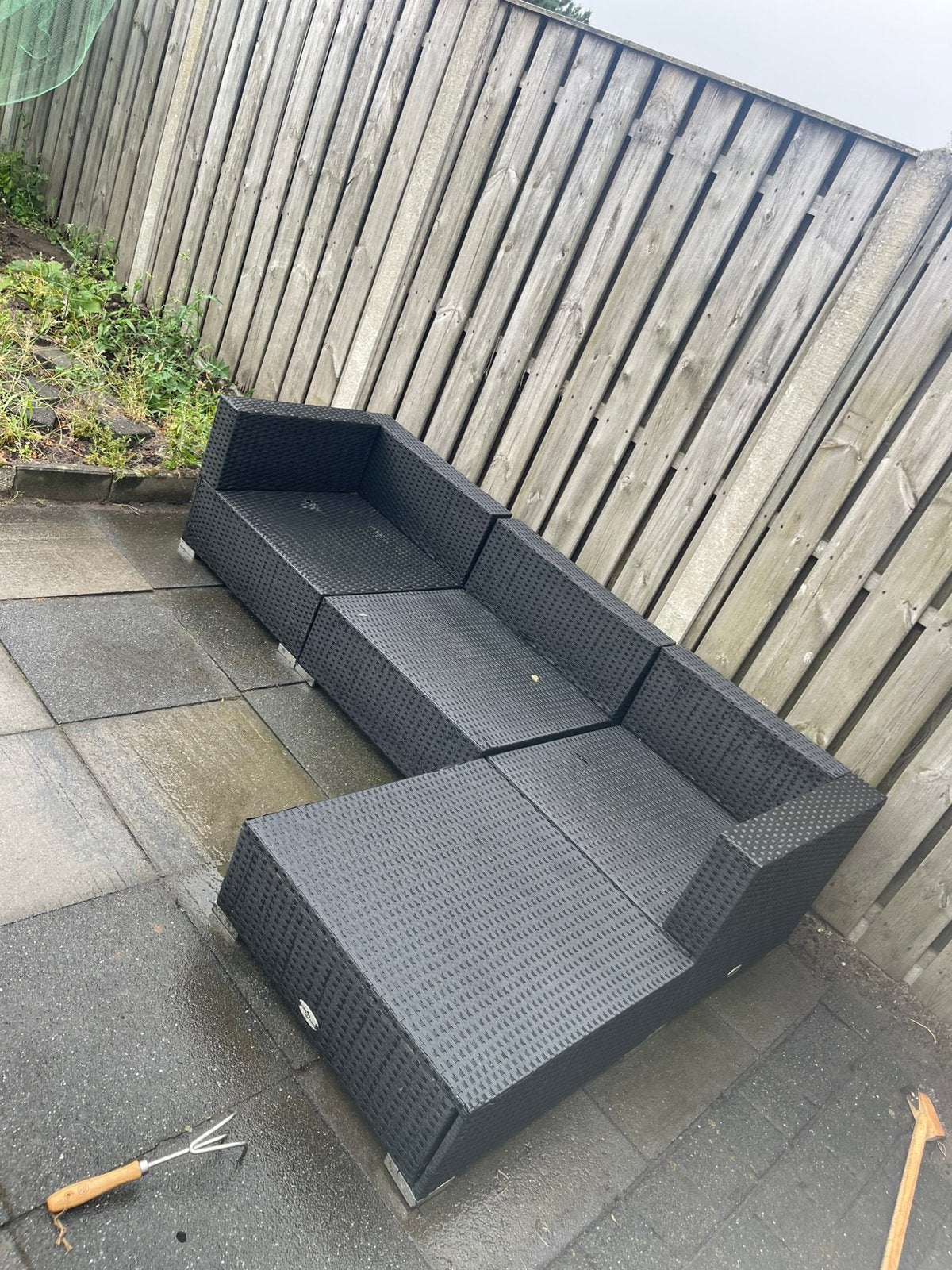 Lounge setje, Ophalen of Verzenden, Zo goed als nieuw, 2 zitplaatsen