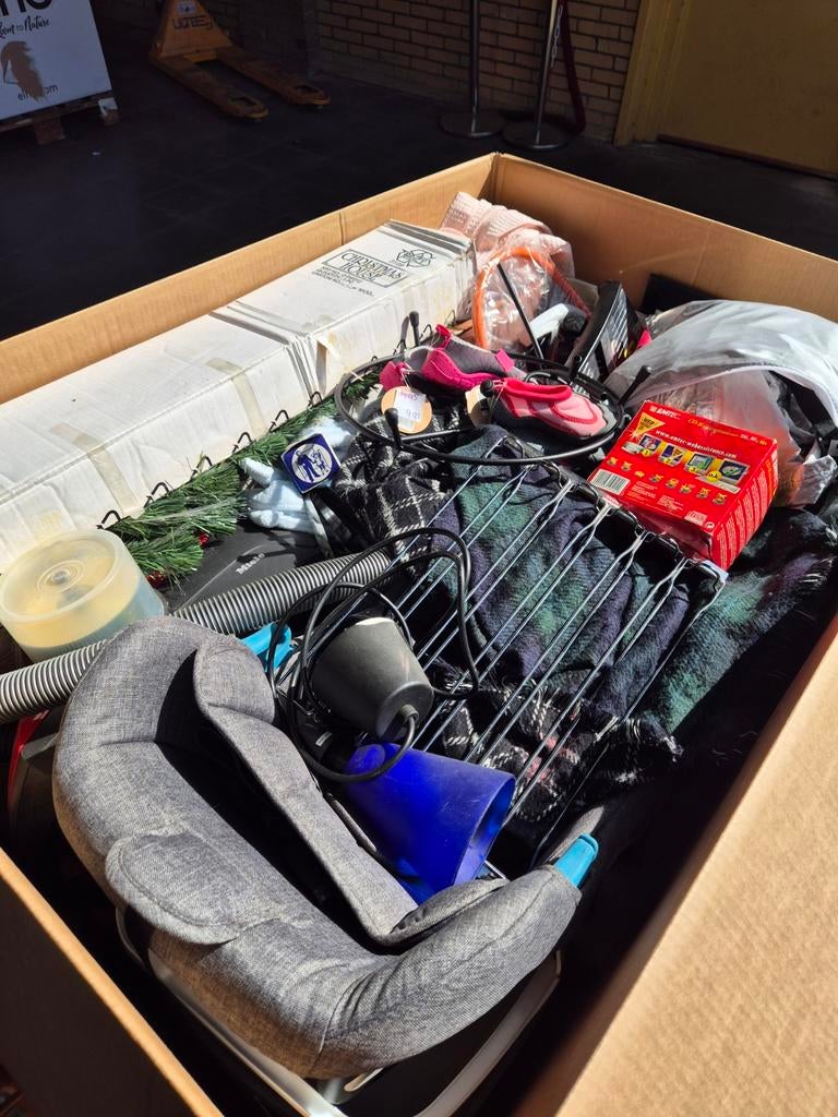 Palletbox ongecontroleerde goederen (OP=OP), Ophalen, Gebruikt, -, -