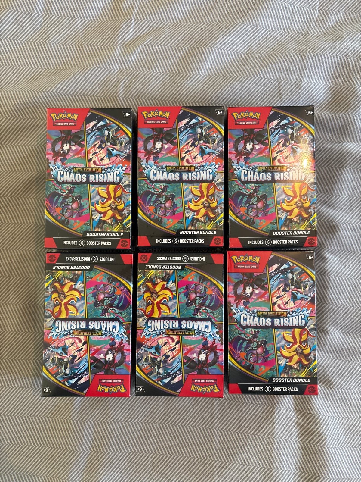 Pokémon Chaos Rising Booster Bundel x6 - Nieuw, Ophalen of Verzenden, Nieuw, Booster, Foil