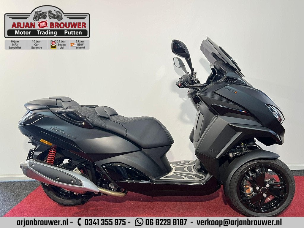 Peugeot Metropolis 400 Limited Black Edition NIEUW, Postbus 2097
3500 GB  Utrecht, NL, Scooter, Receptie-pne@peugeot.com, Peugeot Nederland N.V.
