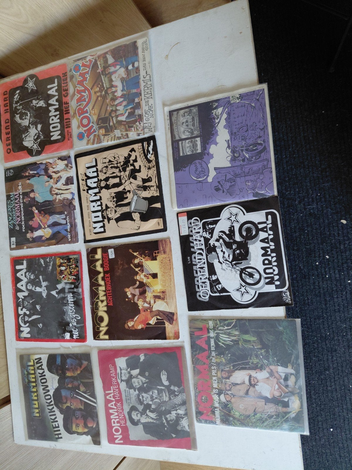 Normaal  singles collectie - Diverse albums, LP, Rock, Gebruikt, Ophalen of Verzenden