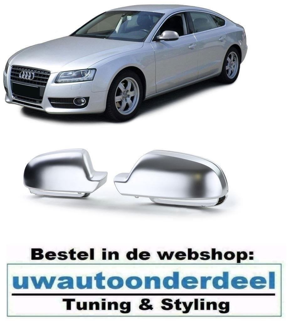 Spiegel Buitenspiegel Kap Kappen Mat Rvs Voor Audi A5 8T