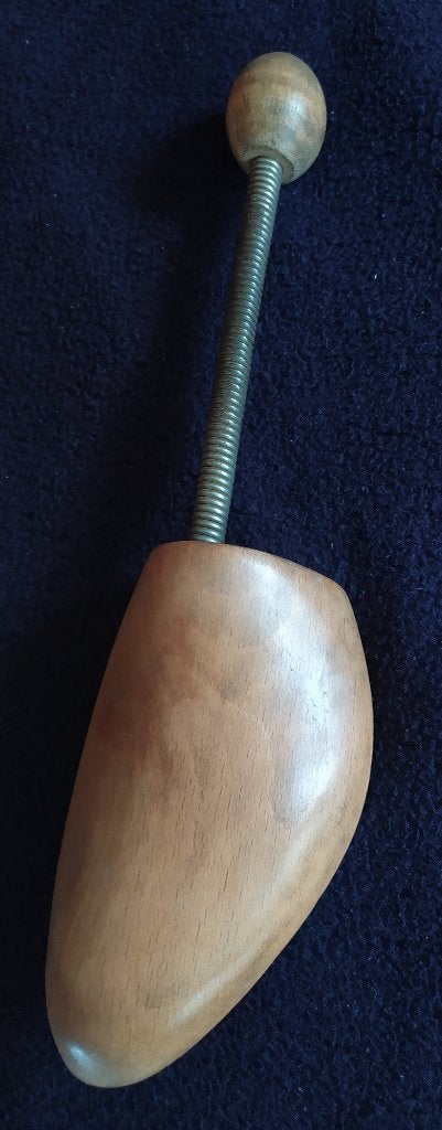 Vintage houten schoenspanner, Antiek en Kunst, Antiek | Gereedschap en Instrumenten, Ophalen of Verzenden