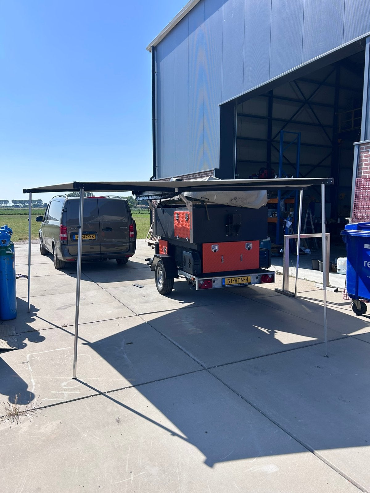 Off road trailer, Ophalen of Verzenden